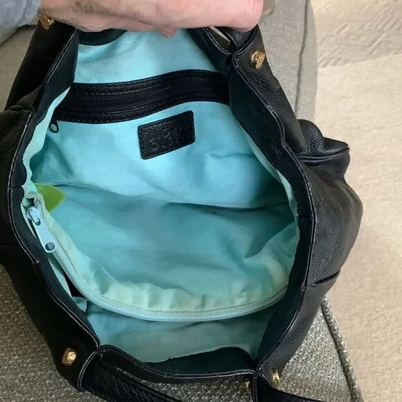 Sigrid Olsen soft leather Bag with straps for a short shoulder bag or as handbag - Picture 6 of 13